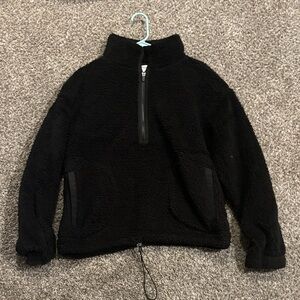 Cozy Black Kids Fleece Pullover
